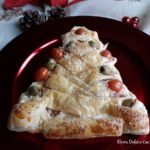 Torta con Babbi Natale in piscina