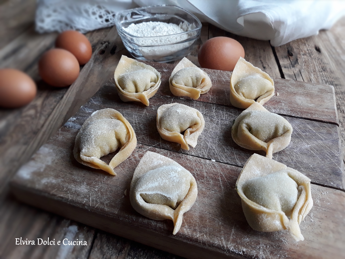 tortelloni ricotta e spinaci