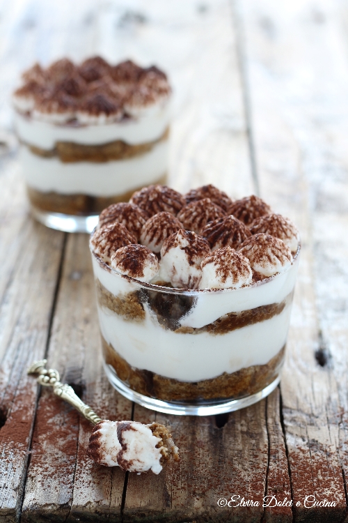 Tiramisù senza mascarpone e uova