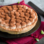 Crostata decorata di Natale