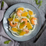 Girelle di pasta con salmone ricotta e spinaci