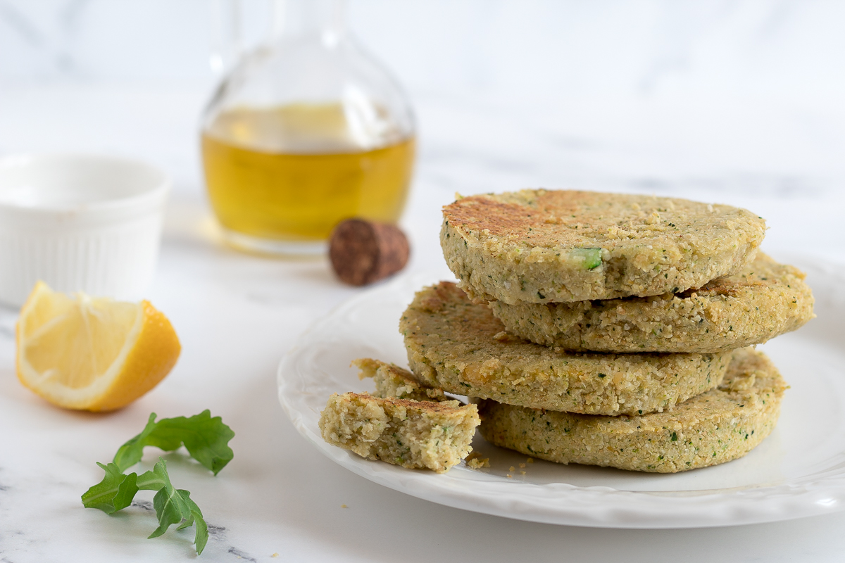 Hamburger di ceci e zucchine