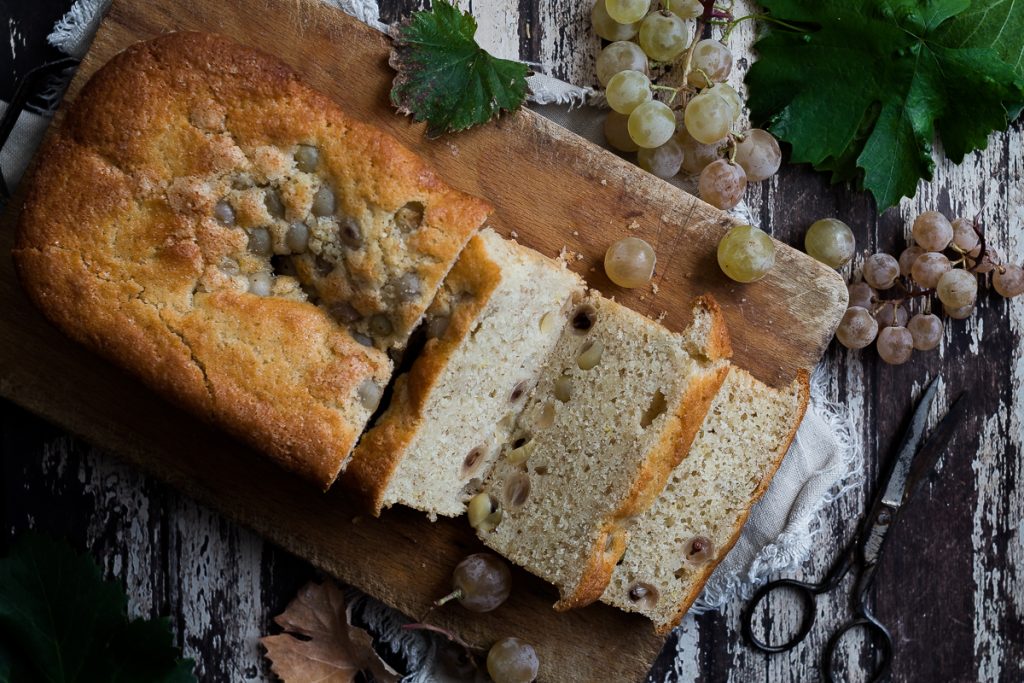 Plumcake soffice con l'uva