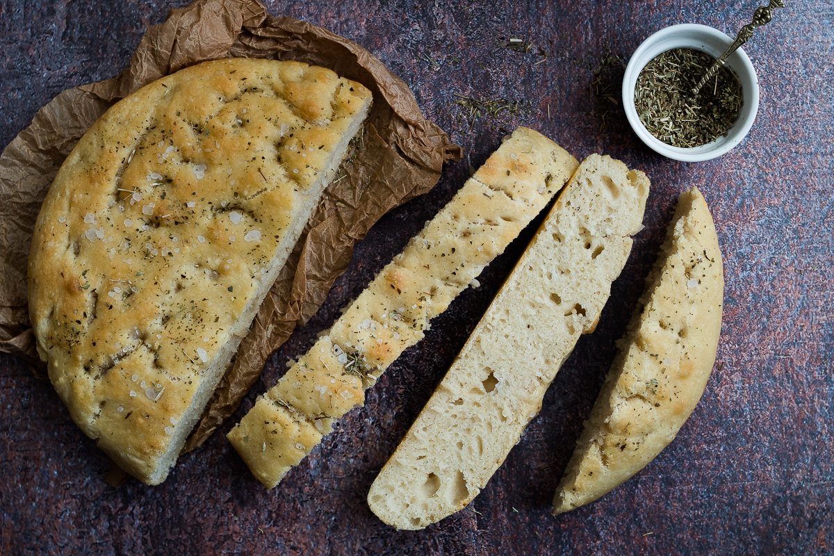 Focaccia sofficissima con ricotta nell'impasto