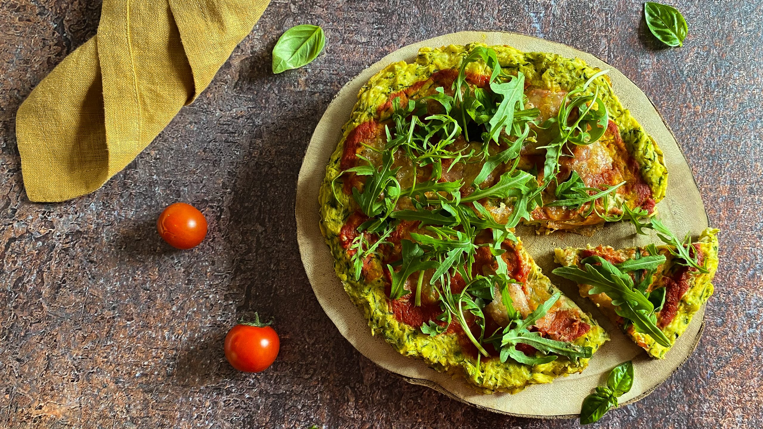 pizza alle zucchine senza glutine