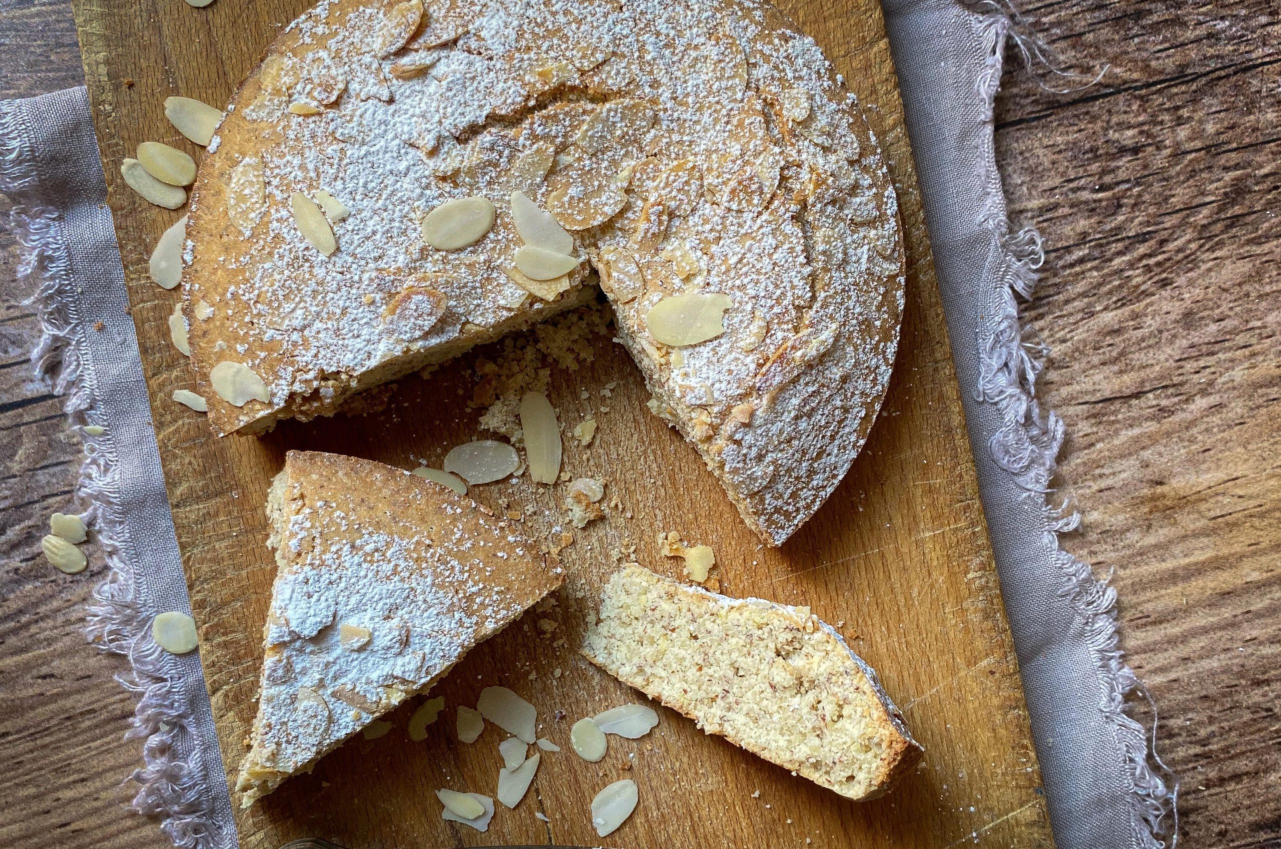 Ricetta della torta alle mandorle senza glutine