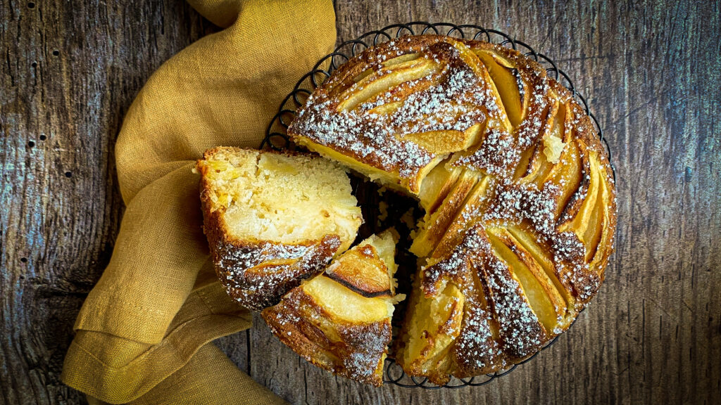 torta di mele senza glutine e lattosio