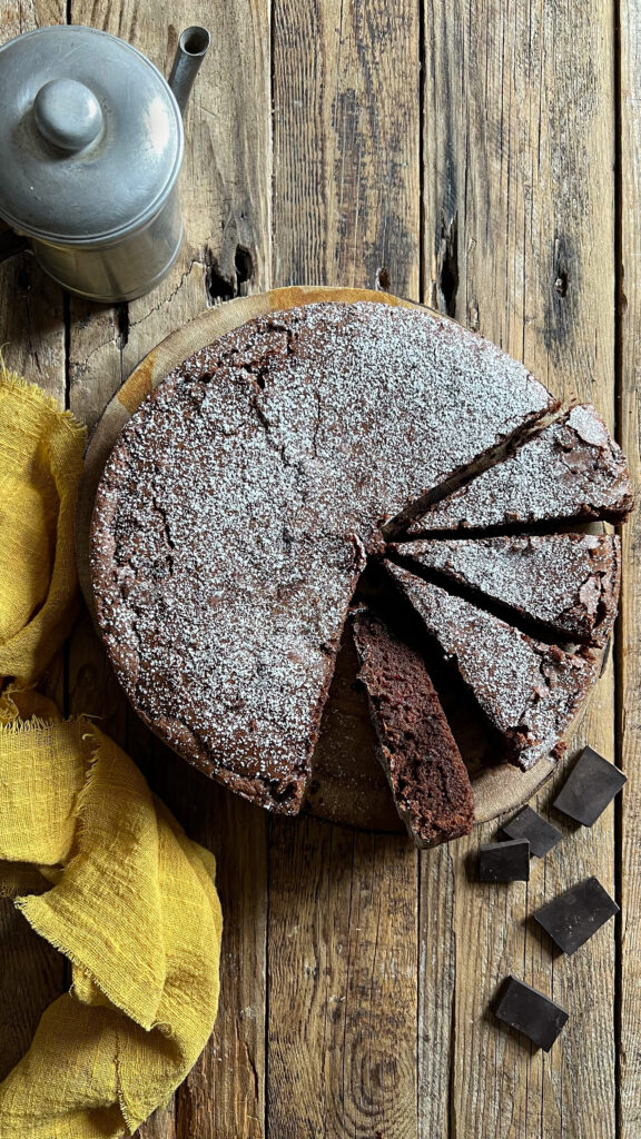 tenerina al cioccolato senza glutine