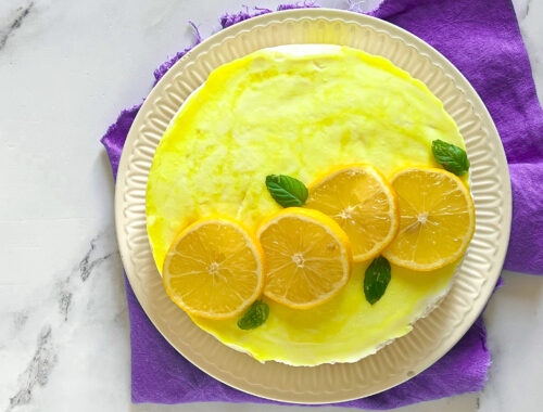 cheesecake al limone