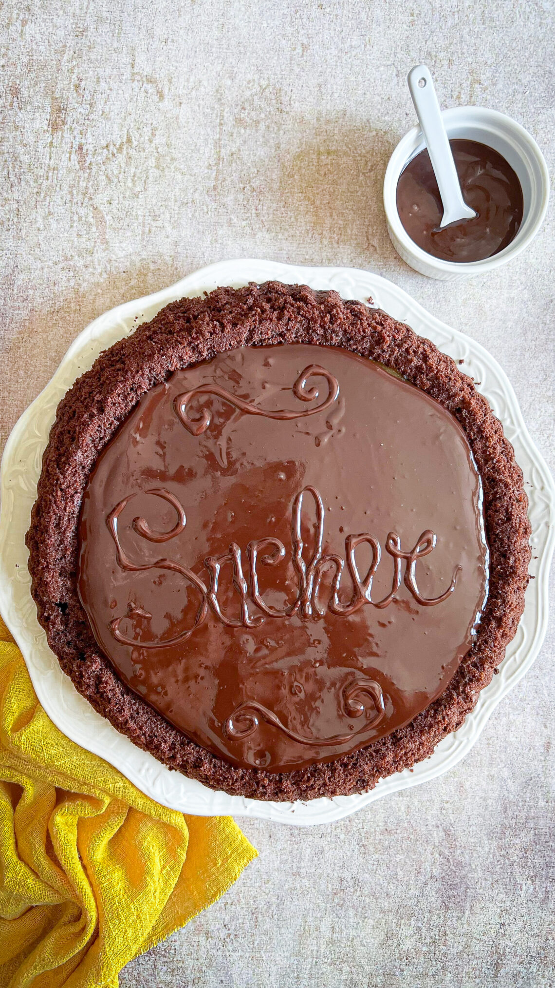 crostata morbida sacher