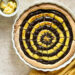 crostata con crema bicolore