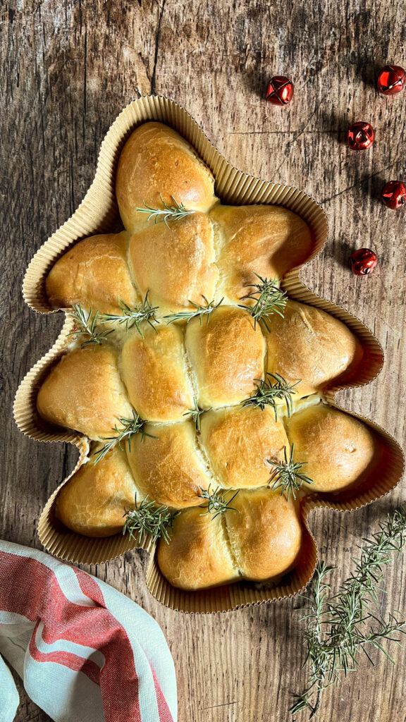 albero di natale stracchino e salmone