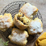 Crostata cuor di mela con crema