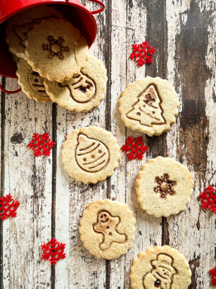 biscottini di natale alla nocciola